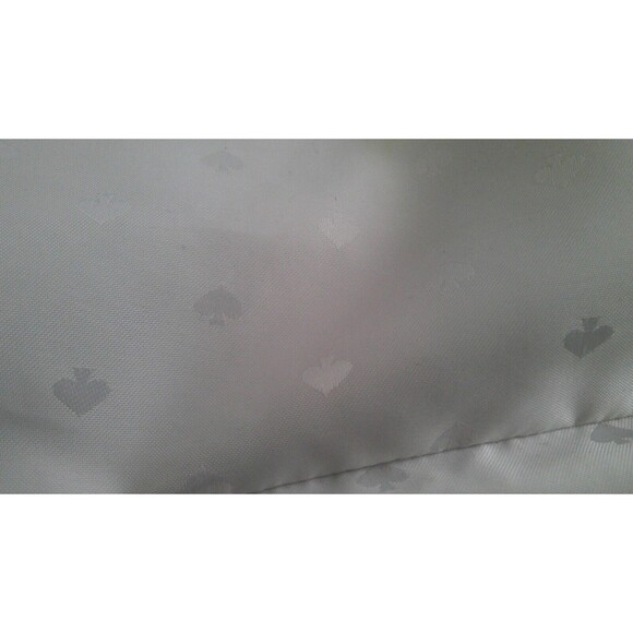 KATE SPADE Kerri Medium Zip Tote Taupe  Smooth Leather Glitter  Charm - Picture 9 of 13